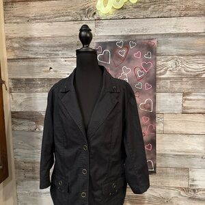 NWT TanJay Women's Black Blazer Jacket